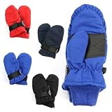 Children's Thinsulate Lined Waterproof Ski Mitten (Fits Ages/Sizes 4-7)