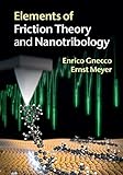 Elements of friction theory and nanotribology