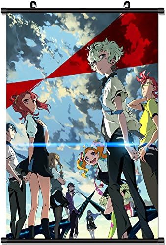 Wall Scroll Poster Fabric Printing For Anime Kiznaiver Chidori Takashiro Hajime Tenga L