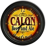 CALON 'S Beer and Ale Cascading Pub Wall Clock