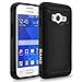 Samsung Galaxy Ace 4 Lite Case, RANZ Black Heavy Duty Dual Layer Armored Hybrid Case Cover For Samsung Galaxy Ace 4 Lite G313ML