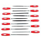 12-Piece Hardened Steel Mini File Set -... by Hawk