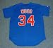 KERRY WOOD Chicago Cubs Majestic Alternate Baseball Jersey, 2XL