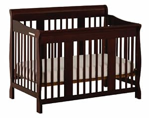Stork Craft Tuscany 4-in-1 Stages Crib, Espresso