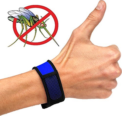 ArtNaturals Mosquito Repellent Bracelet Pest Control with 2 Free-Refills Keep Mosquitoes Away, Blue ArtNaturals Mosquito Repellent Bracelet Pest Control with 2 Free-Refills Keep Mosquitoes Away, Blue