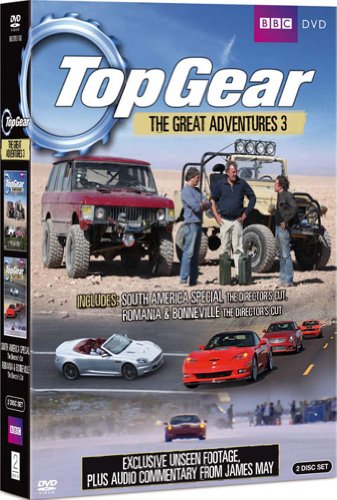 Large cover for Top Gear - The Great Adventures 3 [DVD]