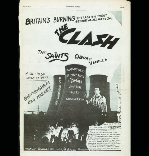 The Clash under Musical Genres in The Books Store
