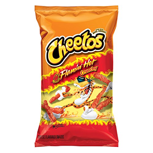 Cheetos Flamin' Hot Cheese Snacks (241g) - Knusprige Käse Aromatisierte Snacks Cheetos Flamin' Hot Cheese Snacks (241g) - Knusprige Käse Aromatisierte Snacks