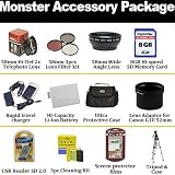 Ultimate Accessory Package For Canon Powershot G10 G11 Includes Wide Angle Lens, Telephoto Lens, Filter Kit, 8GB Memory, Case, Tripod, 3HR Battery, Charger + Much More