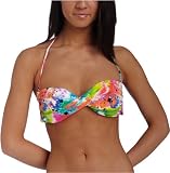 Roxy Junior's No Worries Twist Bandeau Bikini Top