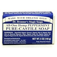 Bar Soap Organic-Peppermint 5 Ounces