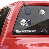NFL Indianapolis Colts 11" x 17" Window Clings Sheet