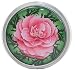 Circular Shaped Rose Belt Buckle