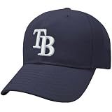 Twins Enterprises Tampa Bay Rays Navy Blue MVP Adjustable Hat