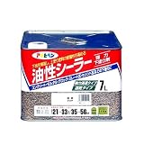 アサヒペン 油性シーラー 透明(クリヤ) 7L 【まとめ買い3セット】