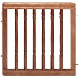 Home Décor Stair Gate - Dark Auburn by Evenflo