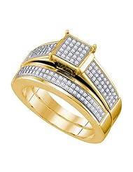0.40CTW DIAMOND MICROPAVE BRIDAL SET