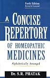 A CONCISE REPERTORY OF HOMEOPATHIC MEDICINES