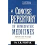 A CONCISE REPERTORY OF HOMEOPATHIC MEDICINES