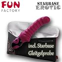 Fun Factory "Semirealistic" G3 (brombeer) Vibrator Set mit Tasche und Starbase-Gleitgelprobe
