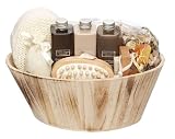 Picture Of Winter In Venice - Coco Cuddle Wooden Oval Bowl - Pamper Gift Set