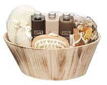 Winter In Venice - Coco Cuddle Wooden Oval Bowl - Pamper Gift Set