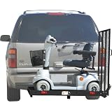 400 lb. Capacity Power Scooter and Wheelchair Folding Cargo Carrier Rack by Discount Ramps