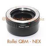 RainbowImaging Rollei QBM Lens to Sony NEX E-Mount Camera Adapter, fits NEX ....