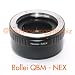 RainbowImaging Rollei QBM Lens to Sony NEX E-Mount Camera Adapter, fits NEX-3 NEX-5 NEX-VG camera