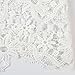 Chen Women White Sheer Sleeve Embroidery Top Blouse Lace Crochet Chiffon Shirt (14)