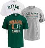 Miami Hurricanes Triple Play Tee 3-Pack