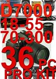 # Nikon D7000 36 Piece Pro Kit with Nikon AF-S 18-55mm f/3.5-5.6 VR and NEW Sigma AF Zoom 70-300mm f / 4.0-5.6 DG Macro Auto Focus Motorize Lens , 5 Years Extended warranty Plan # Pro Hard System Case # 3 Piece Lens Cleaning Kit # Card case Holds 3 cards # High speed card reader # Table top Tripod # LCD protector # 16GB high speed card # 3 piece Filter kit # Rainsleeve # Soft case # Professional full size Tripod # 0.45 X professional high Definition wide Angle Lens # Deluxe Camera Bag # 2X Converter # Cap Kippers # Professional Camera Backpack # Lens Hood # External Flash # Digital Macro KIT # Remote Shutter Release # 6 Ft Mini HDMI Cable