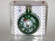 BOSTON CELTICS (2 5/8" In Diameter) Glass Logo CHRISTMAS ORNAMENT (Snowflake Design)