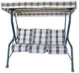 Review Firmans 23-00001 / Textaline Garden Swing Hammock - 3-seater Outdoor Swing Seat