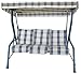 Textaline Garden Swing Hammock - 3-seater Outdoor Swing Seat
