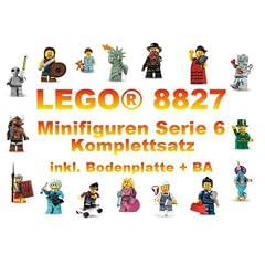 LEGO� 8827 Minifiguren Serie 6 - Komplettsatz + 16 BA