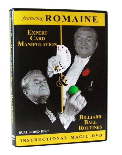 Card & Billiard Ball Manipulations DVD with Romaine the Monarch of Manipulators DVD