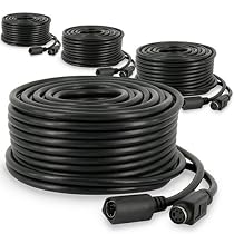 Defender DF10WBUN 60-Feet Camera Extension Wire Bundle (Black)