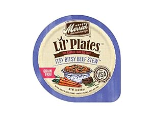 Merrick Lil'Plates Grain Free Itsy Bitsy Beef Stew (12 Pack), 3.5 oz