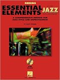 Essential Elements for Jazz Ensemble - Drums - Book and CD Package