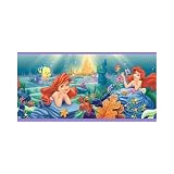 ArielWallBorder-LittleMermaidGirlsRoomWallpaperBorder