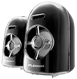 Samsung Pleomax PSP-7000B USB Crystal 2.0-Channel Speakers (Black)
