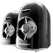 Samsung Pleomax PSP-7000B USB Crystal 2.0-Channel Speakers (Black)