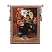 Colorful Poppies Tapestry Wallhanging Comes With Wall Hanging Rod and Tassels