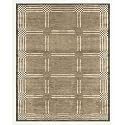 Feizy Pyramid Grey Hand-Knotted Rug, 5 ft x 8 ft