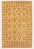12' x 15' Area Rug Eco-Friendly Vintage Pattern in Creme