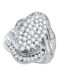 2.00CTW DIAMOND CLUSTER RING