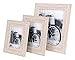 Kiera Grace Maya Weathered Beachwood Picture Frame, 5 x 7 inches, White