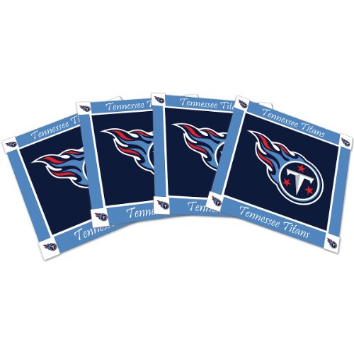 NFL Tennessee Titans 4pk Ceramic Coasters
