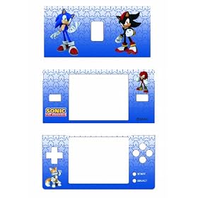 Venom DS Lite Graphic Skin: Sonic the Hedgehog (Nintendo DS)
